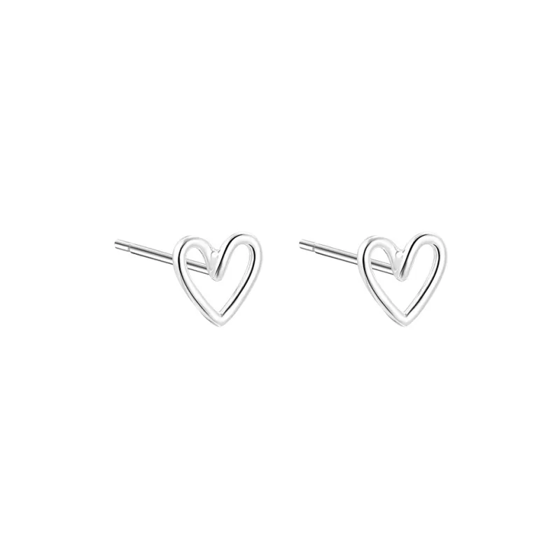 EAR PARTNER 925 Silver Needles Stud Earrings Women's-1