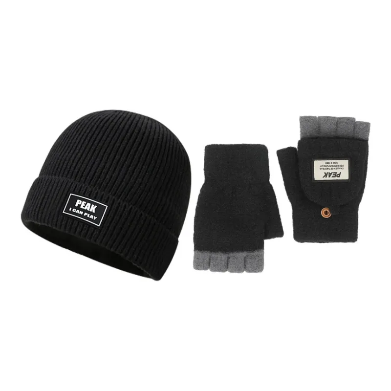 PEAK Sports Life Collection Polyester Beanies Men's-0
