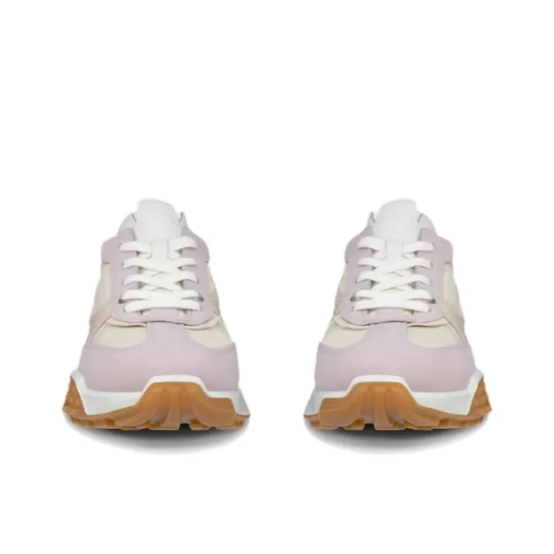 Ecco Retro Low Top Casual Shoes Women's Purple-4