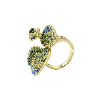 WEILAMANNI Gold-Plated Rings Women's Gold