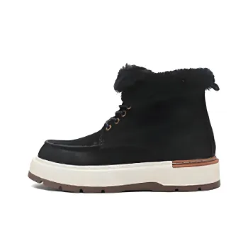 Devanro Warm Height Increasing Wear Resistant Slip Resistant Crew Snow Boots Men's