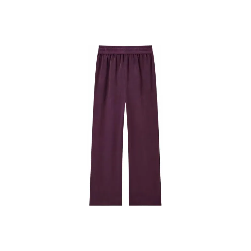 EICHITOO Casual Pants Women's Dark Purple-1