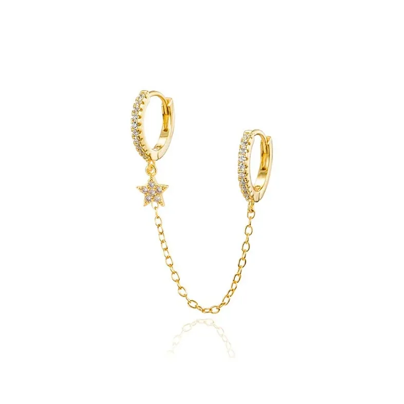 CARAT'S DIARY Alloy Earrings Women's-3