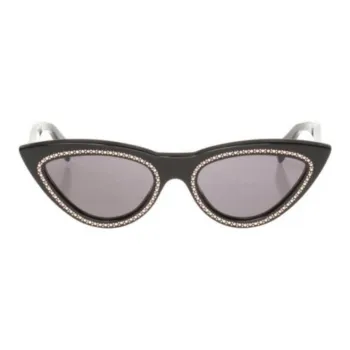 CELINE Acetate Cat Eye Sunglasses Women's Black