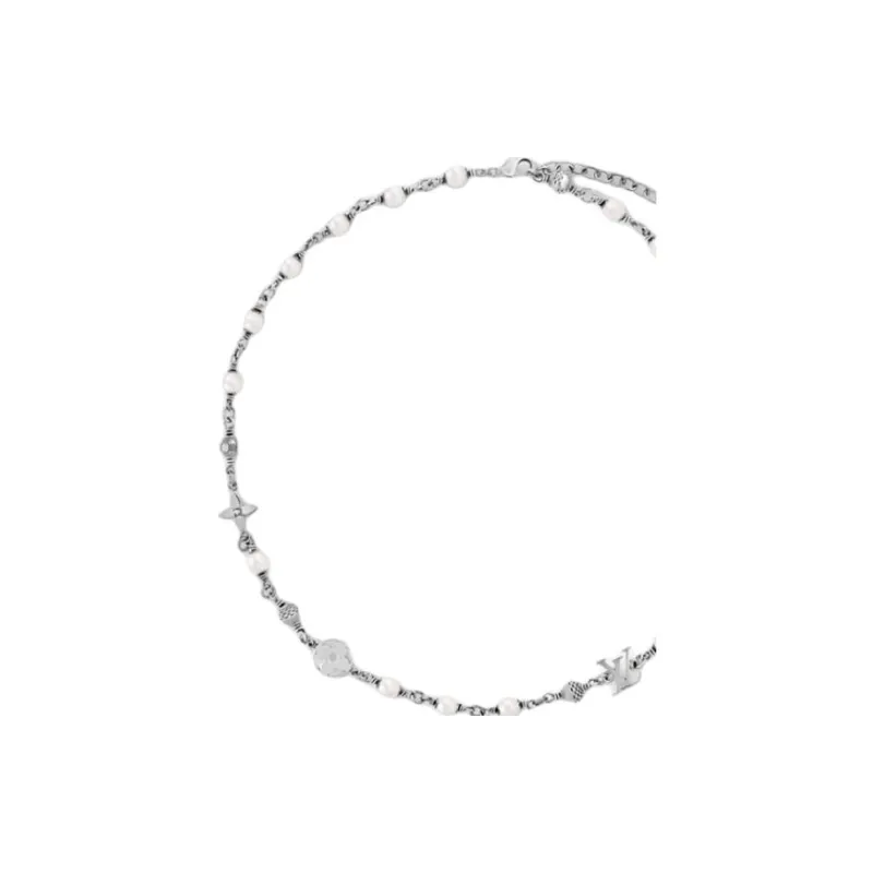 LOUIS VUITTON Lv Pearls Necklace-2