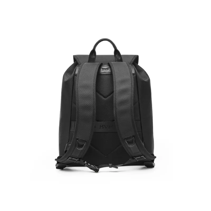 BVP Nylon Large Capacity Commute Backpack With 15.6 Inch Laptop Bag Large Size Men's Black-1