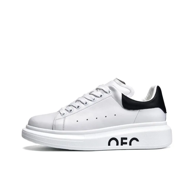 Jerden Smith Coverage Slip Resistant Lightweight Low Top Fashion Trend Skateboard Shoes Unisex White-0