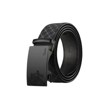 15 MINS Polyvinyl Chloride Leather Belts Men's Width 3.5cm