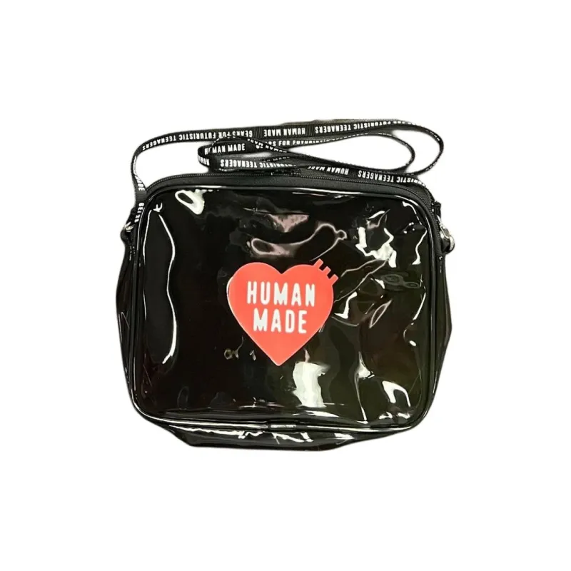 HUMAN MADE PVC Shoulder Bag Crossbody Bag Regular Unisex Black-1