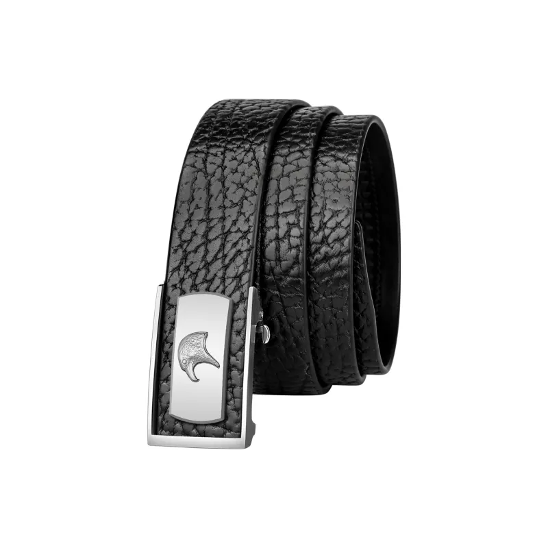 Jaylen Oos Wild Cow Leather Textured Top Grain Cow Leather Leather Belts Men's Width  3.5cm-1