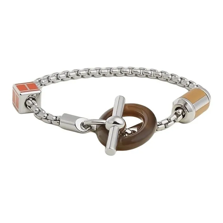 HERMES Metal Bracelets Men's Multicolor-2