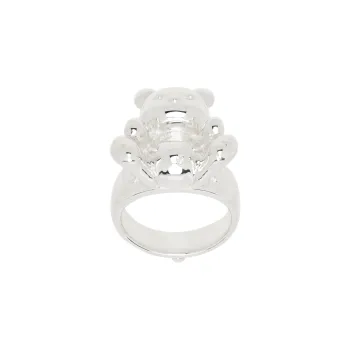 AMBUSH 925 Sterling Silver Rings Unisex Silver