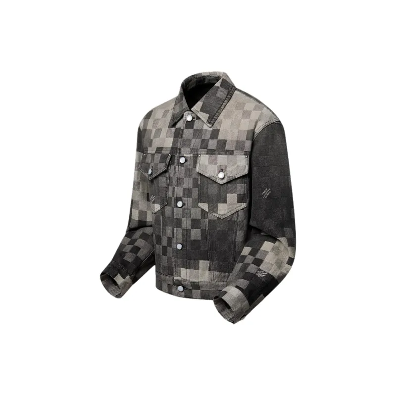 LOUIS VUITTON Damoflage Classic Denim Jacket-2