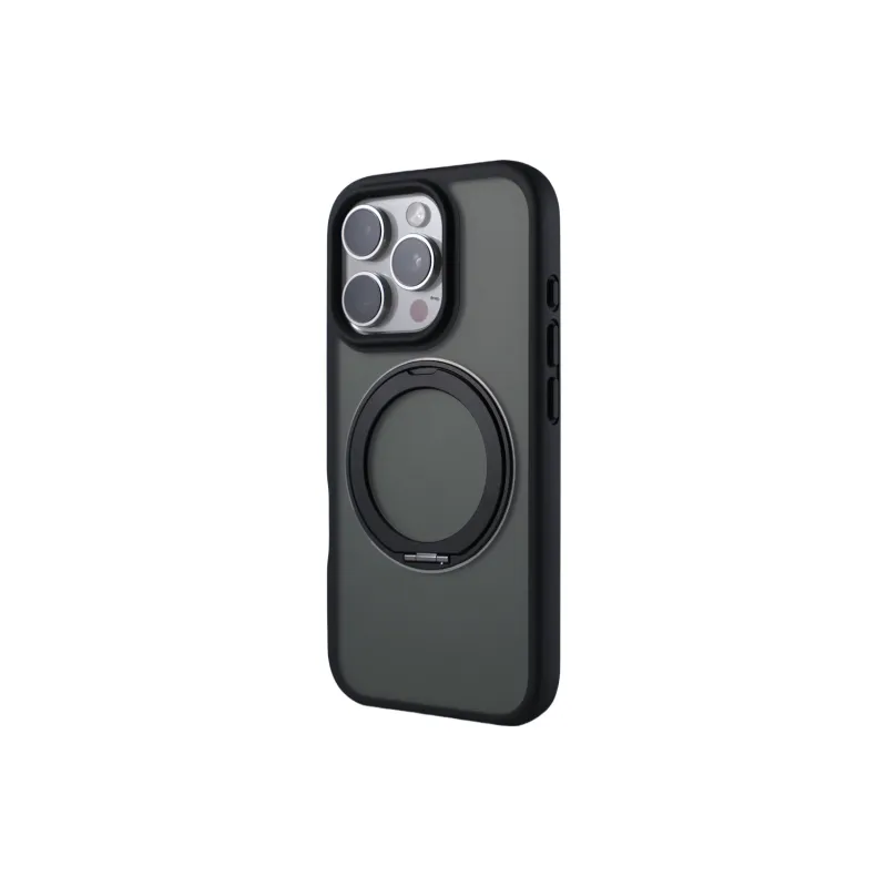 DEPA PC Material Soft Frame Color Blocking Stand Magnetic Phone Cases Compatible With Apple 14 16 Collection-7
