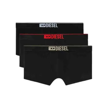 DIESEL Boxer Briefs Men's 3 Pack Black