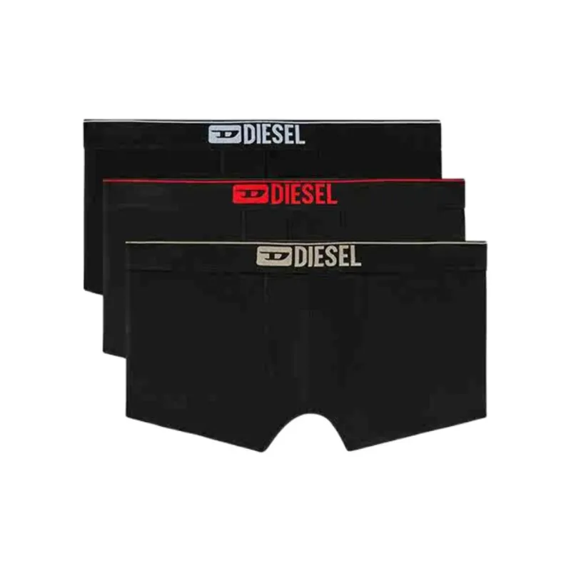 DIESEL Boxer Briefs Men's 3 Pack Black-0