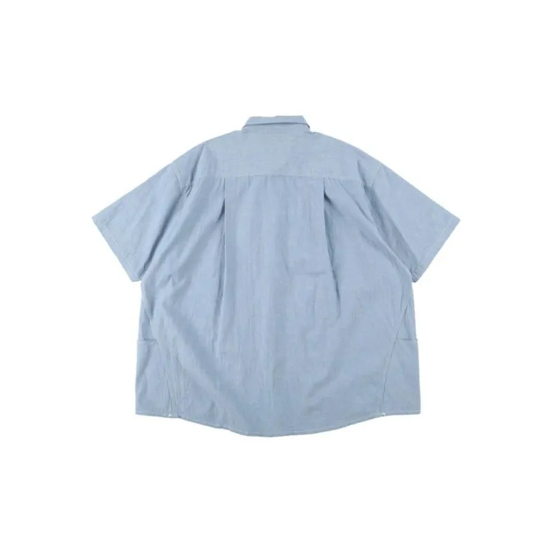 GARAGE Shirts Men Light Blue-1