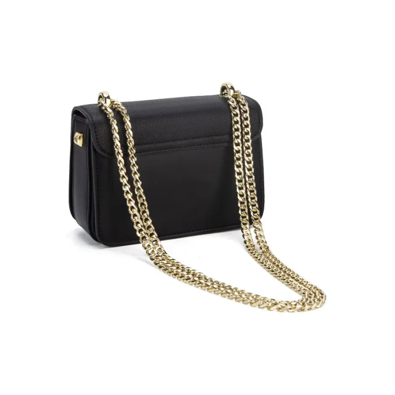 Vigno Synthetic Leather Crossbody Bag Shoulder Bag Regular Women's Black/Silver-2