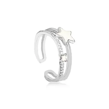Shiban Alloy / Zircon / Drip Glaze Rings Unisex