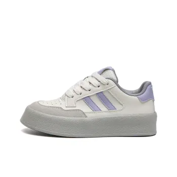 TUOPIN Low Top Skateboard Shoes Women's Gray Purple