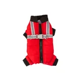 Red Black Padded Jacket