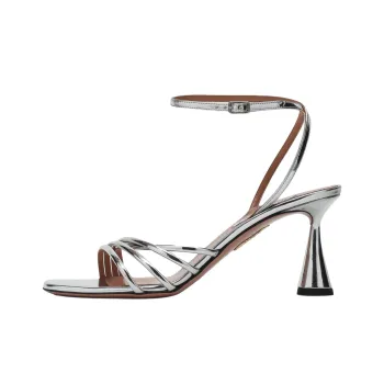 AQUAZZURA Latour Strap Sandals 7.5cm Women's Silver