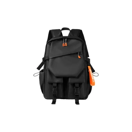Tonlion Oxford Backpack Regular Unisex Black/Gray