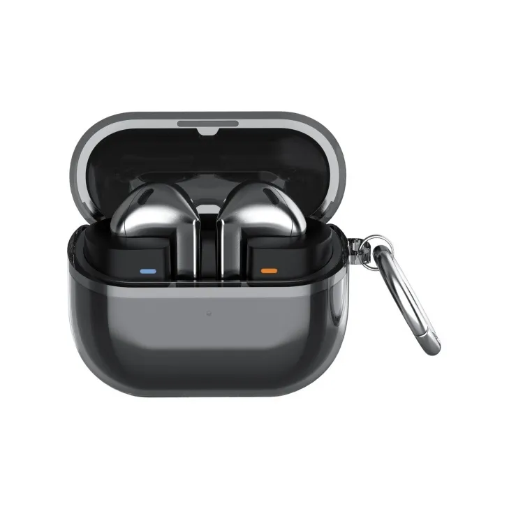 CHRROTA Compatible With Samsung Buds3 Pro/Buds3 TPU Transparent Bluetooth Headphone Cases-4