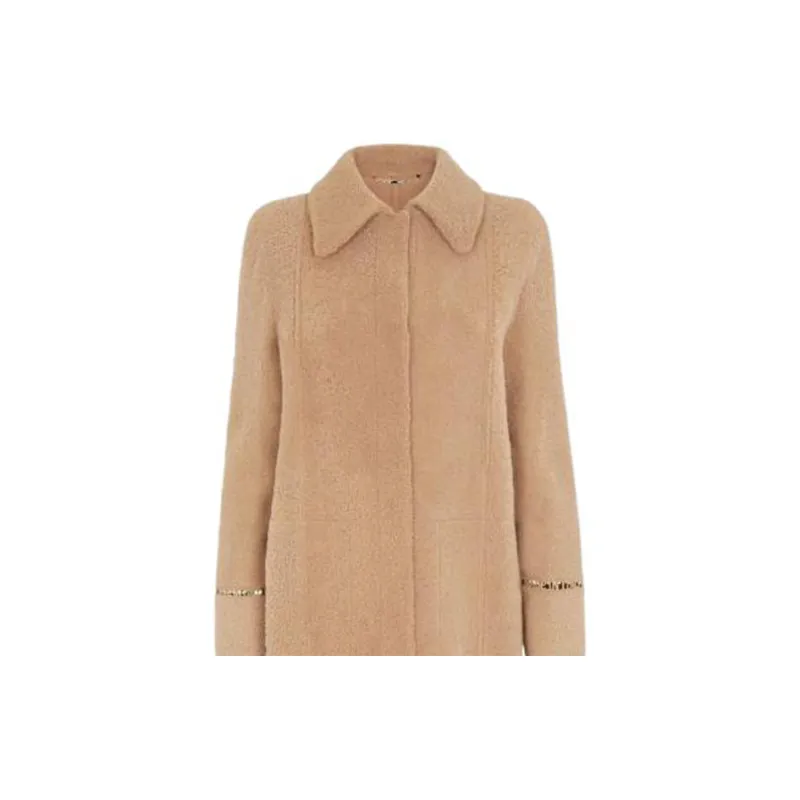 FENDI Coats Women's Khaki-3