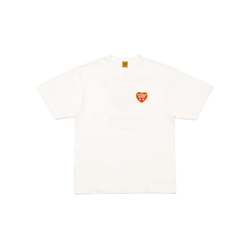 HUMAN MADE Heart-print Cotton T-shirt-3