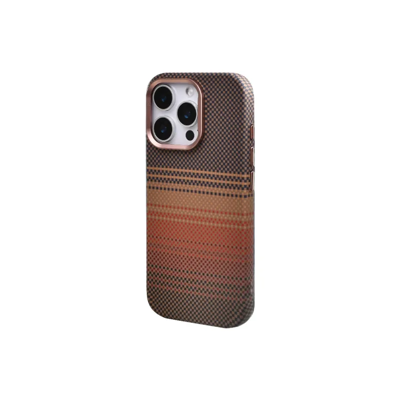 TXBX PC Material Sunset Returning To The Sea Micro Sculpture Magnetic Phone Case Compatible With Apple 16/15/14 Series-0