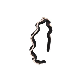 QIMEILA Velour Fabric Headbands Women's