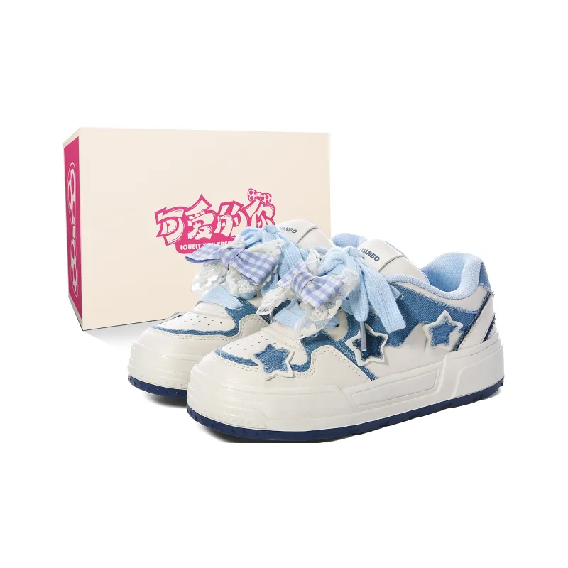 Lovely You Lightweight Anti-Slip Low-Top Skateboard Shoes Women's-18