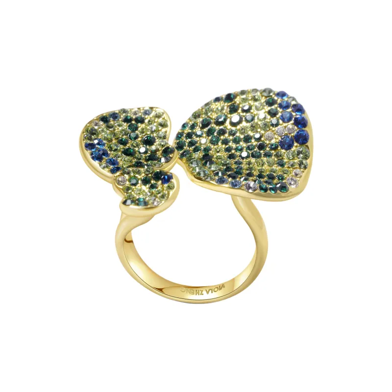 WEILAMANNI Gold-Plated Rings Women's Gold-1