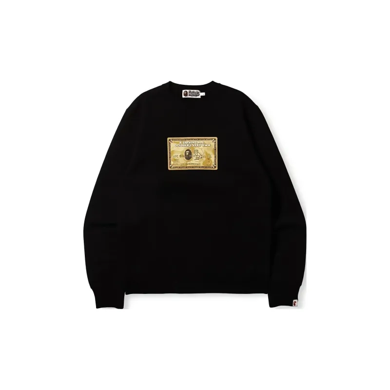 A BATHING APE X Ovo Card Crewneck-1