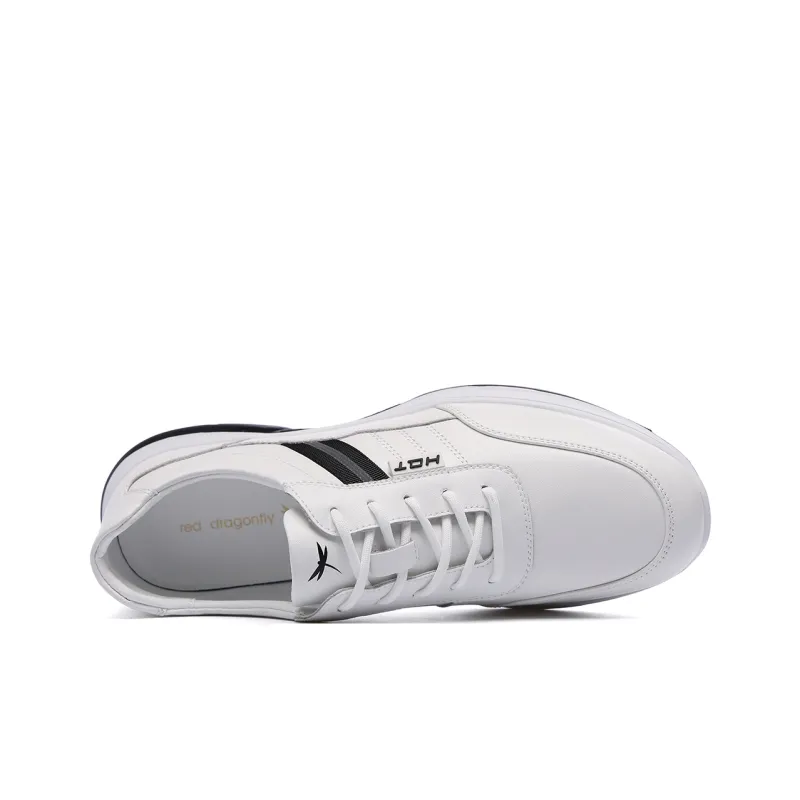 RED DRAGONFLY Athletic Shoes Wear resistant And Lightweight Low Top Casual Comfortable White Sneakers-4