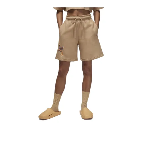 JORDAN Artist Series By JORDAN Moss Sports Shorts Women's Khaki