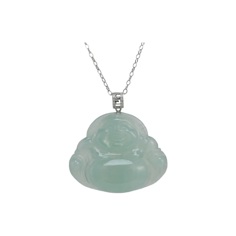 SIYIJIA Ice Glutinous Jadeite Pendants Women's-0