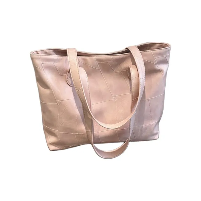 HCXK PU Trendy Fashion Students Minimalist Style Tote Bag Shoulder Bag Regular Women's Multicolor-4