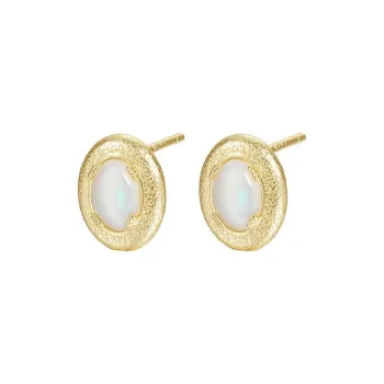 CARAT'S DIARY S925 Silver Stud Earrings Women's