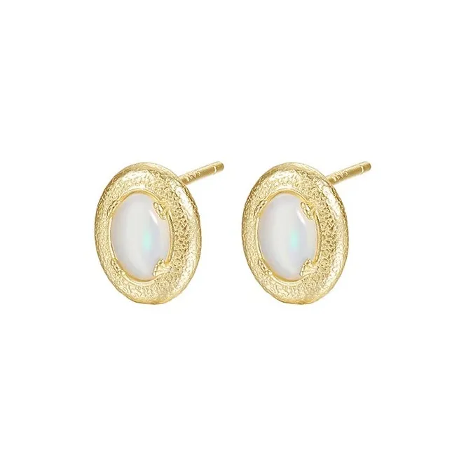 CARAT'S DIARY S925 Silver Stud Earrings Women's-0
