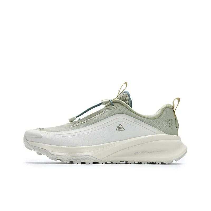 FILA Cushioning Low-Top Outdoor Shoes Men's White Green-0