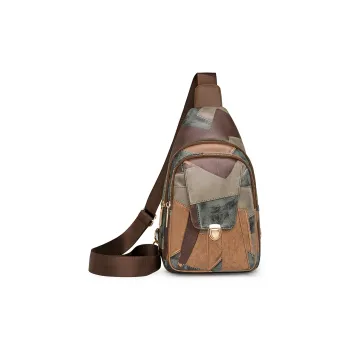 Yalu PU Sling Bag Small Size Women's Brown/Khaki/Red Brown/Pink