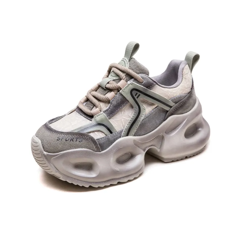 Jay Height Increasing Low Top Chunky Sneakers Women's-9