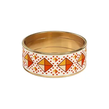 HERMES Enamel Rings Women's Multicolor