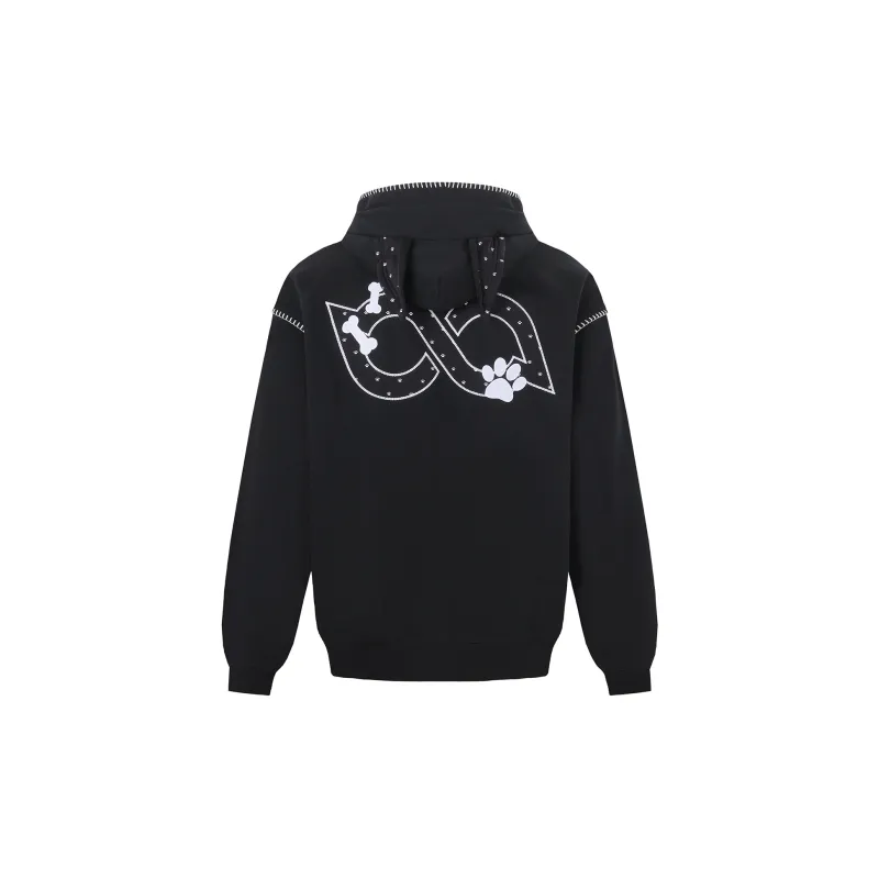 BIPOLAR Sweatshirt Unisex Black Heather Gray-6