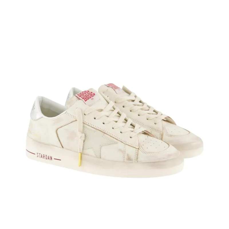 Golden Goose Stardan Low Top Skateboard Shoes Women's White-2