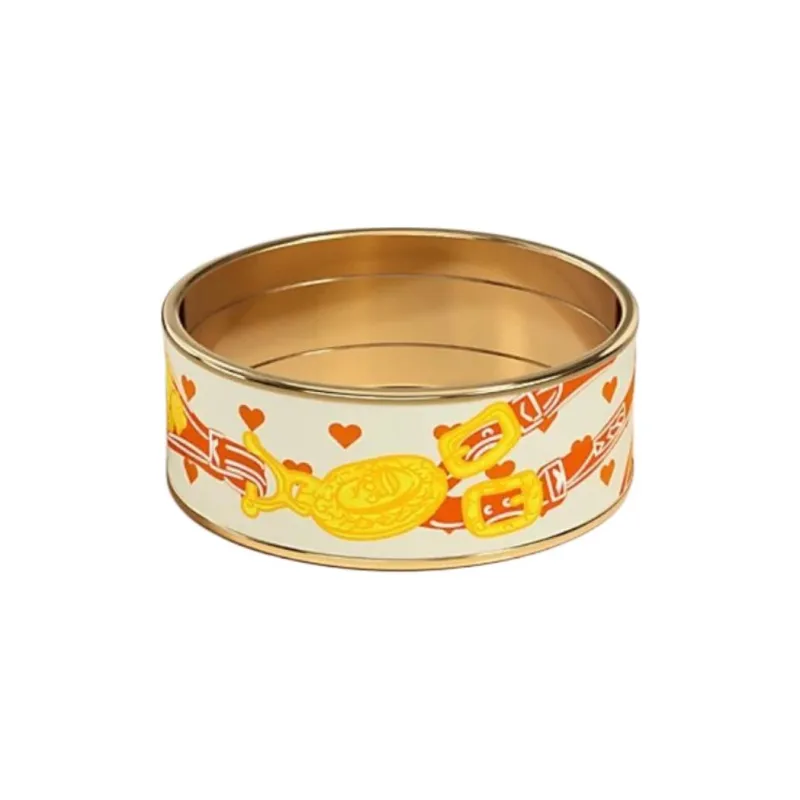 HERMES Enamel Rings Women's Multicolor-1