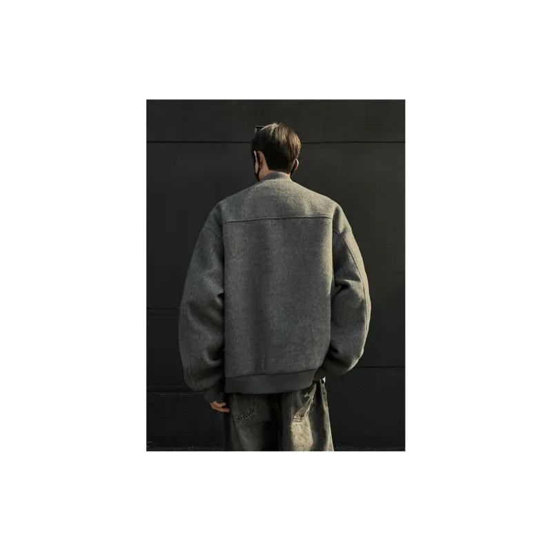 RKVC Puffer Jacket Unisex Light Gray-5