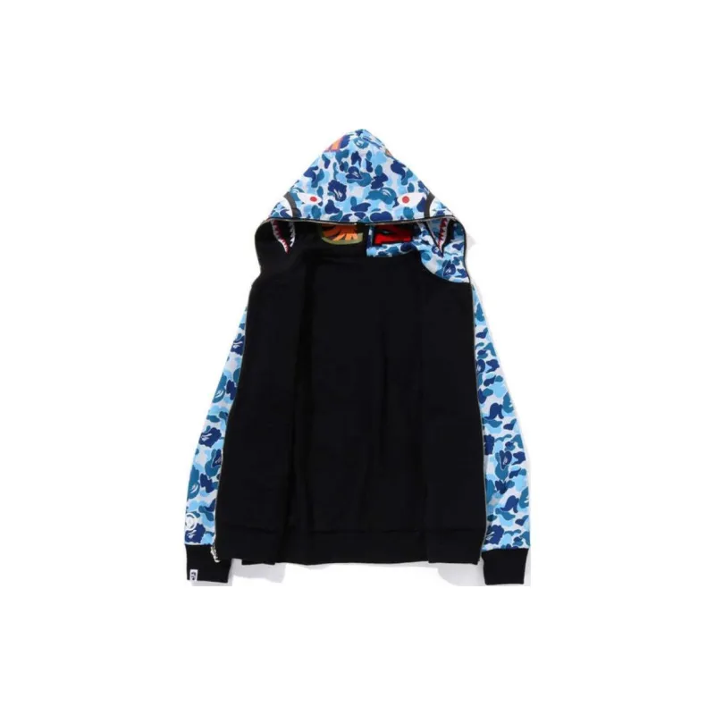 Bape Abc Reversible Shark Full Zip Hoodie-2